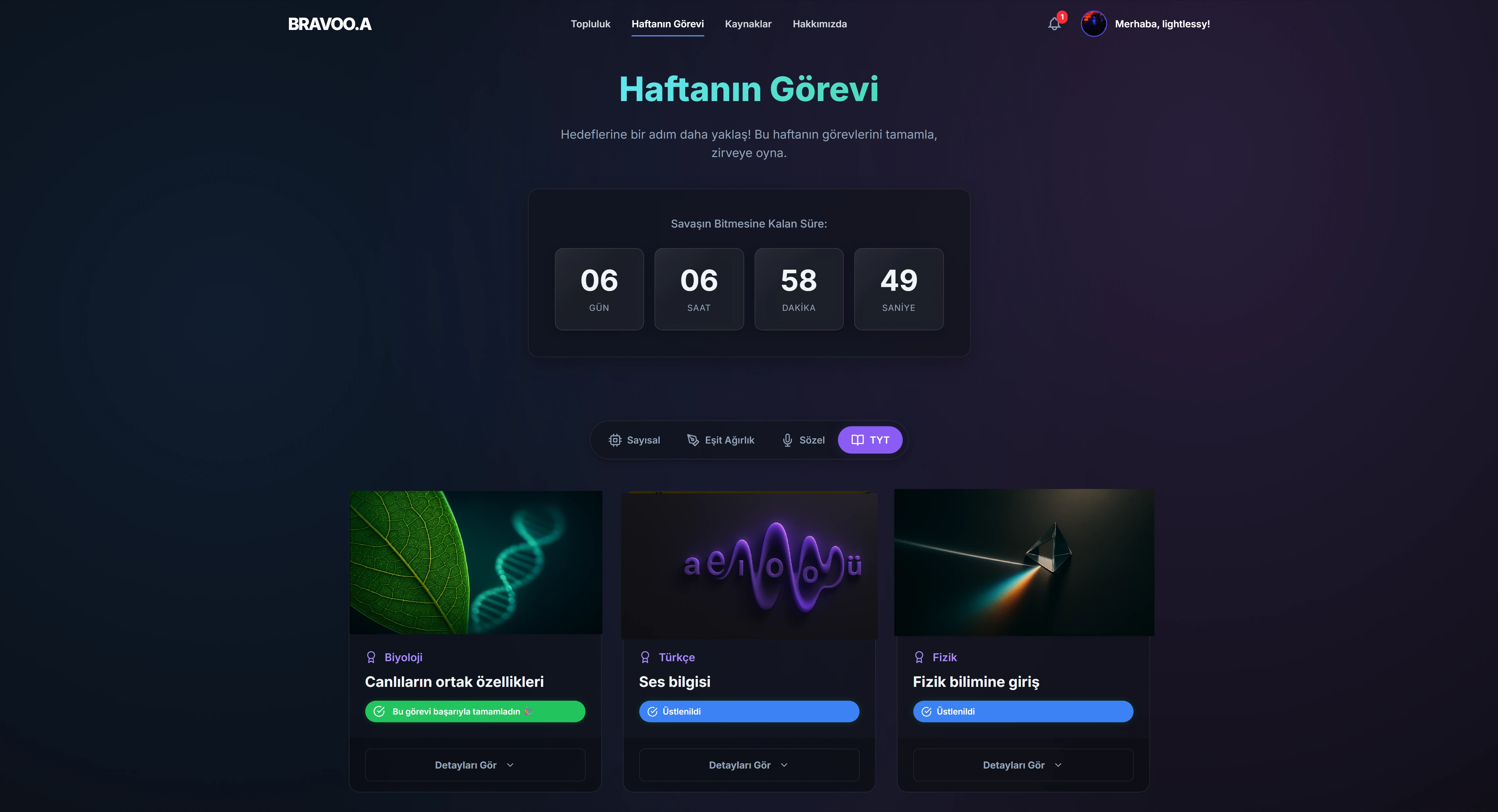 Rakip – dershane benzeri ortam